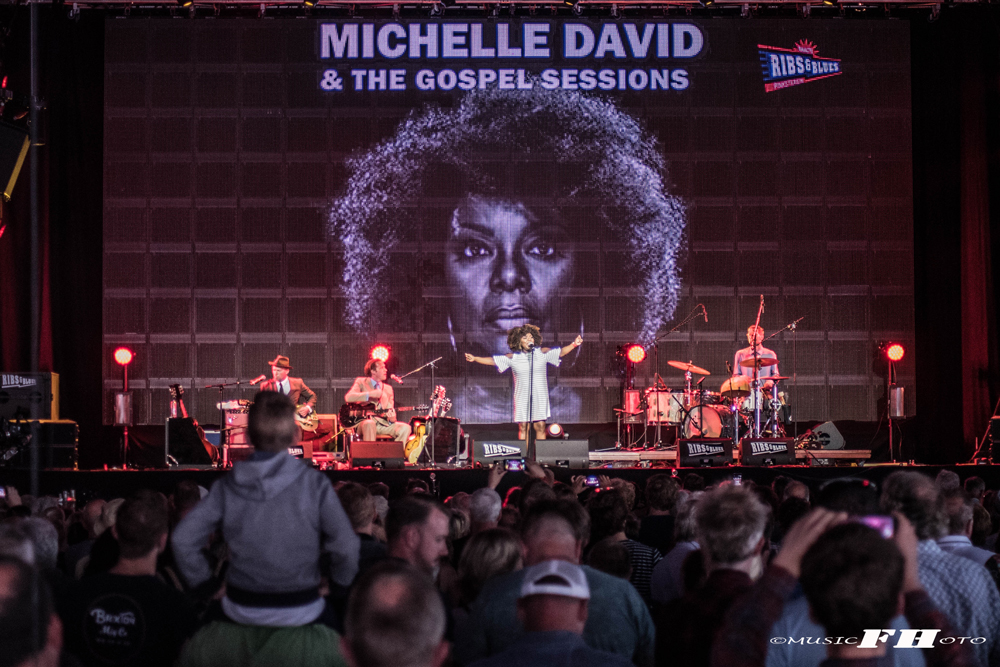 Michelle David & The Gospel Sessions live @ Ribs N Blues Festival 2017